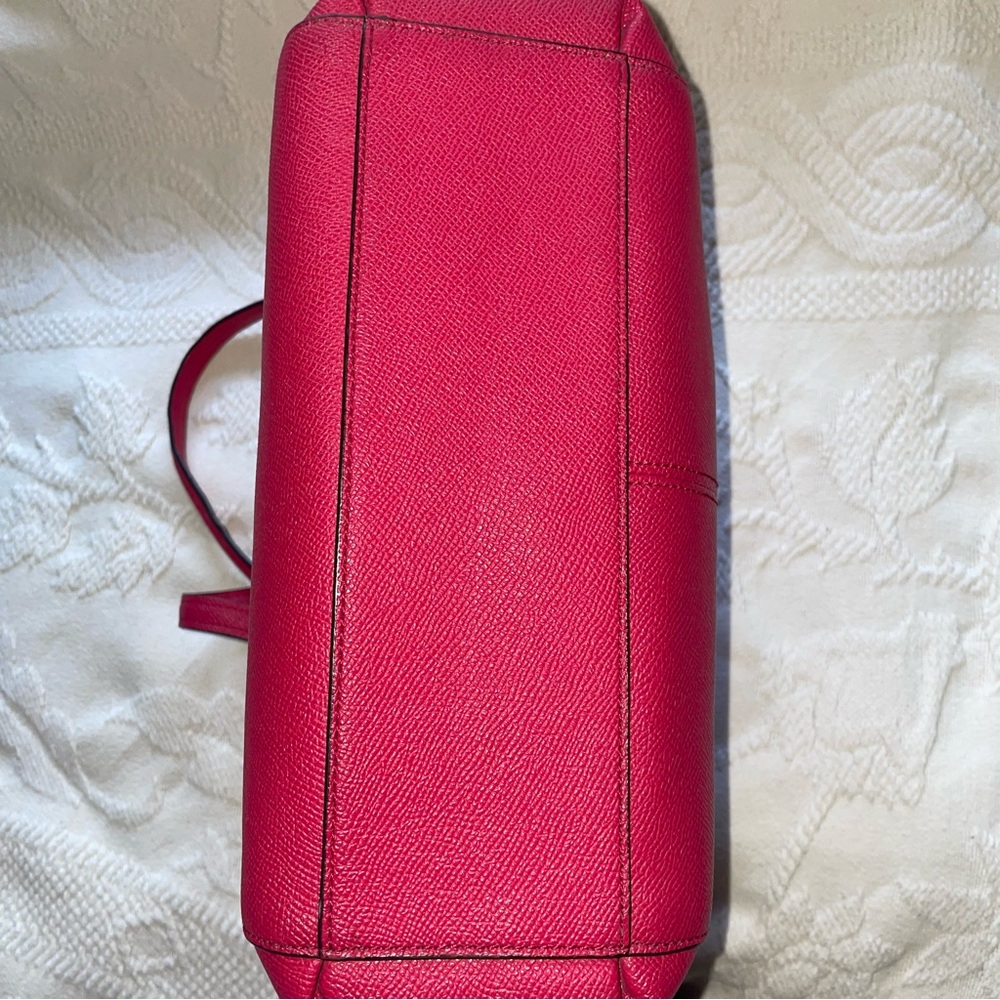 Coach Pink Shoulder Bag with Crossbody Strap - Picture 14 of 15